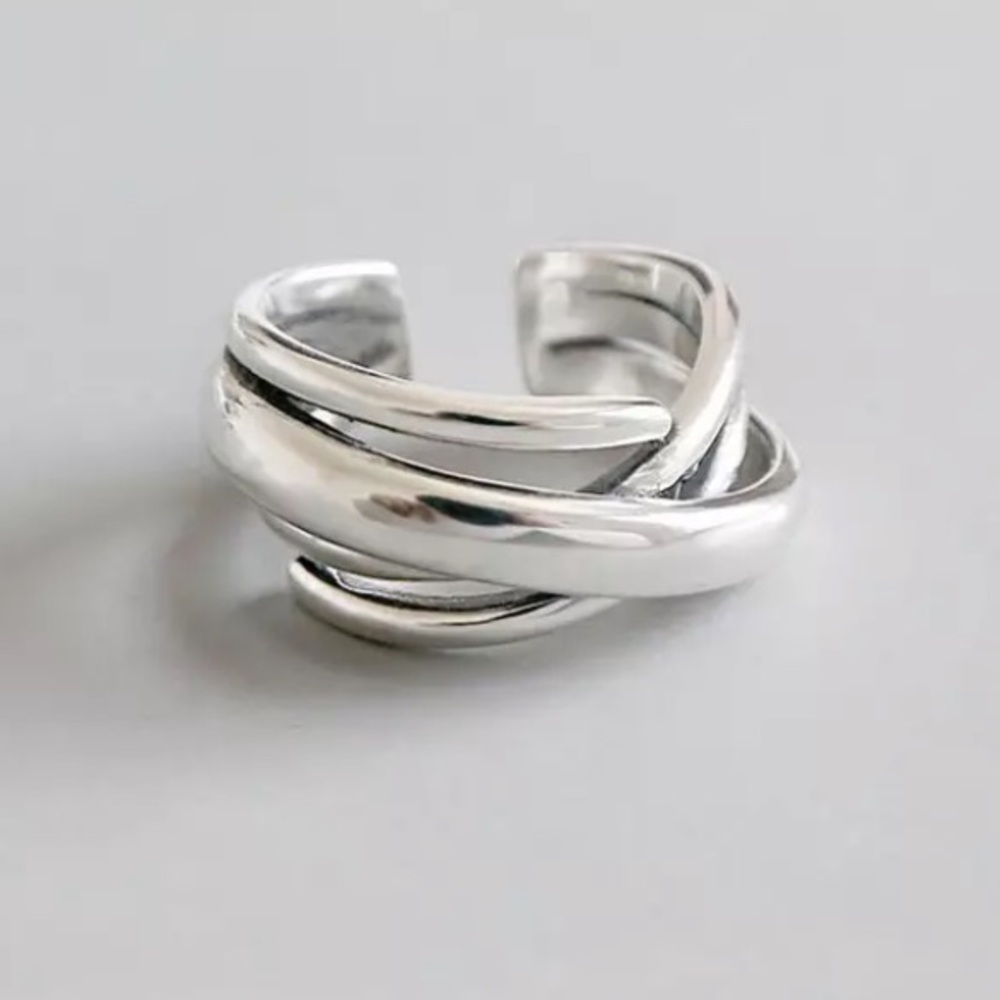 New Stamped 925 Silver Ring Bohemian Adjustable